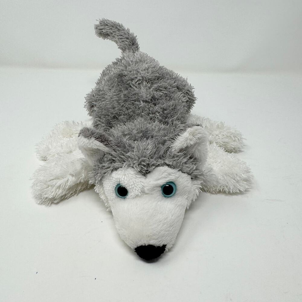 Caltoy Gray White Husky Wolf Dog Glove Hand Puppet Plush Toy Preschool Teacher